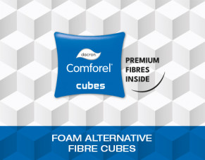 Foam alternative fibre cubes